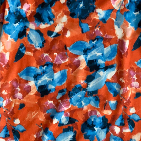 Orange Floral LLR T-shirt - Picture 3 of 4